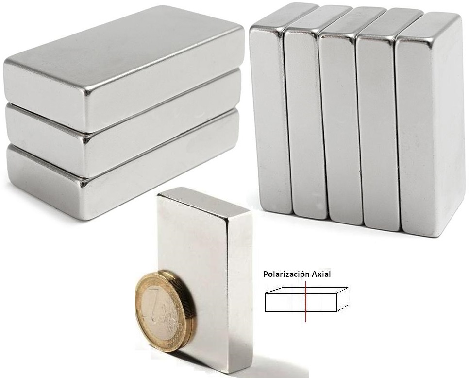 Estremamente Forte Magneti Al Neodimio Blocco Quadrato - Foto 8